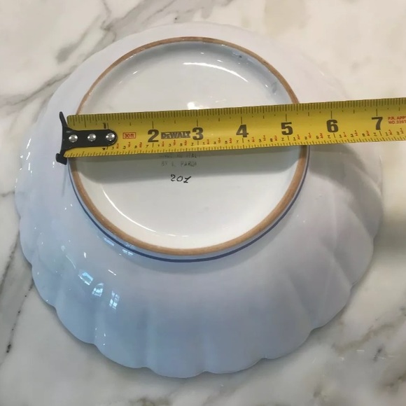 COTTURA HANDMADE FLORAL PATTERN BOWL SMALL - Picture 14 of 15